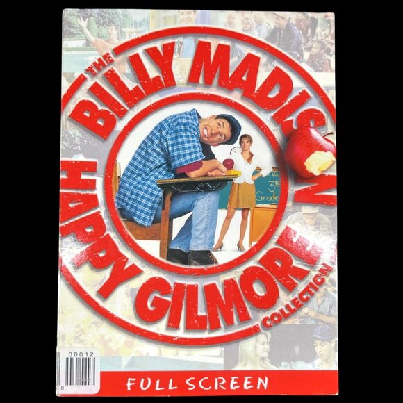 The Happy Gilmore & Billy Madison Collection Full Screen Special Edition 2 DVD S - Picture 1 of 6